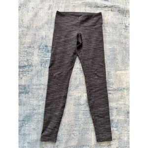 Lululemon Coco Pique Black White / Black Wunder Under Athletic Leggings Size 4